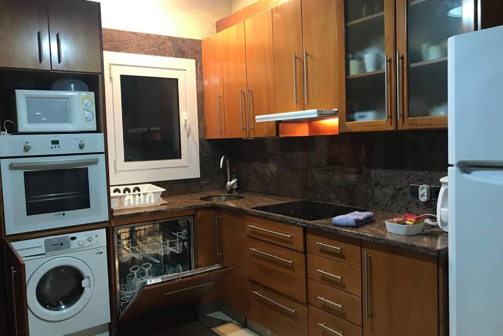 또사데마르 Casita Blanca Con Fibra Optica Y Piscina Cominutaria 빌라 외부 사진